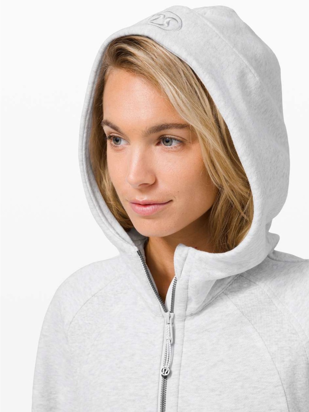Lululemon Scuba Oversized 1/2 Zip Hoodie
Heathered Core Ultra Light Grey Sz M/L - Picture 2 of 5